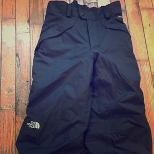Unisex kids North Face snowboarding pants.